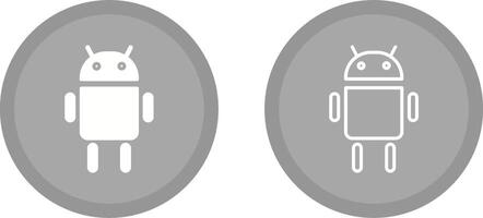 icono de vector de Android