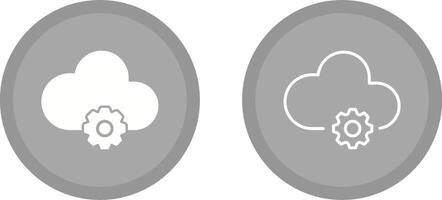 Cloud Computing Vector Icon