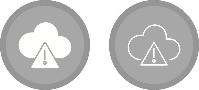icono de vector de alerta