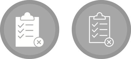 Rejected Vector Icon