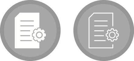 icono de vector de configuración