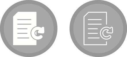 Refresh Page Vector Icon