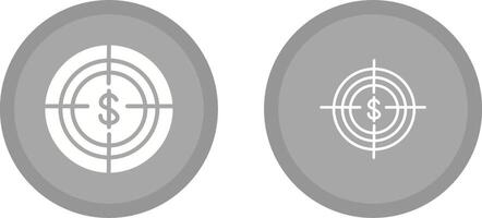 Economic Target Vector Icon