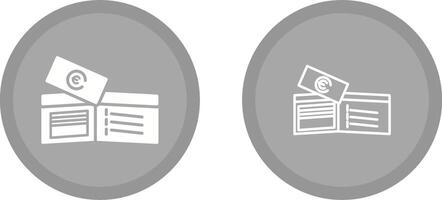 Money in Wallet Vector Icon