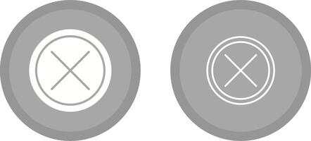 Do Not Cross Vector Icon