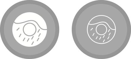 Cream Doughnut Vector Icon