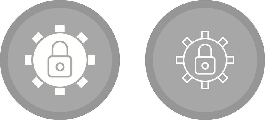 Security Settings Vector Icon