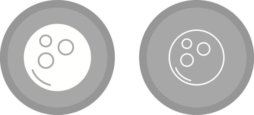 Bowling Ball Vector Icon