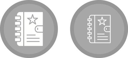 Diary Vector Icon