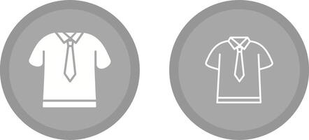 Shirt and Tie Vector Icon