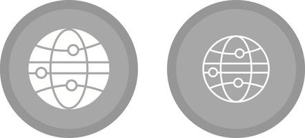 Globe III Vector Icon