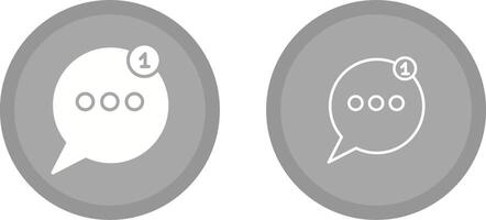 Message Bubbles Vector Icon