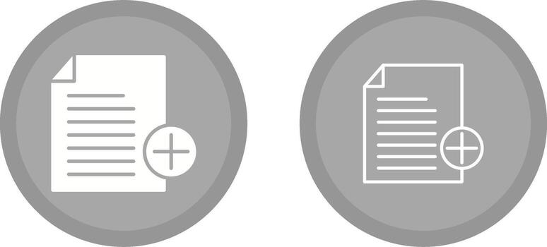 Add Notes Vector Icon