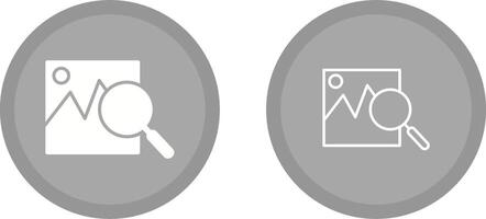 Image Search Vector Icon