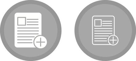 Medical Chart Vector Icon