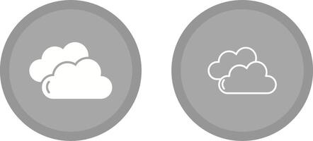 icono de vector de nube