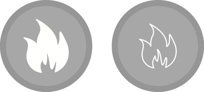 Flame Vector Icon