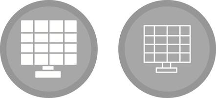 Solar Panel Vector Icon