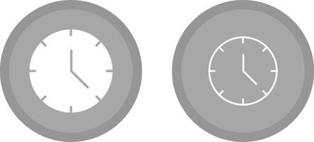 icono de vector de reloj