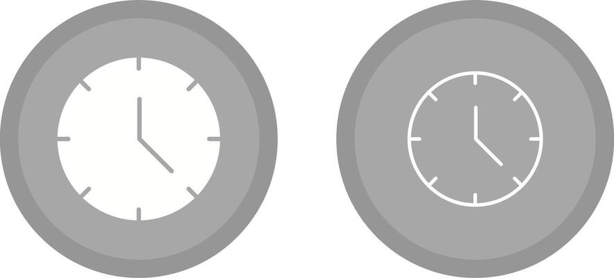 Clock Vector Icon