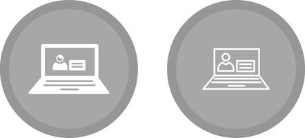 Online Study Vector Icon