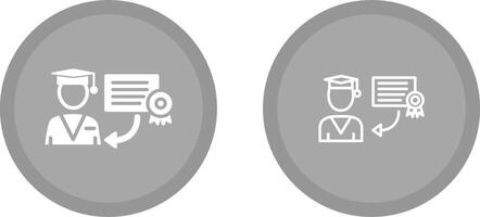 Receiving Degree Vector Icon