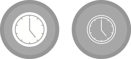 icono de vector de reloj