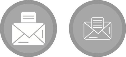 icono de vector de correo