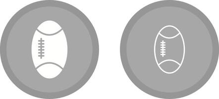 Rugby Vector Icon