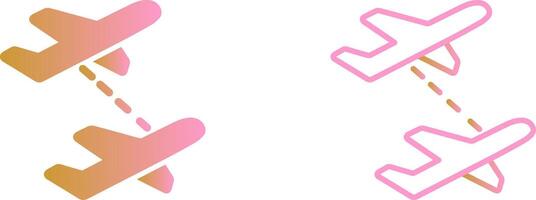 Multiple Flights Vector Icon