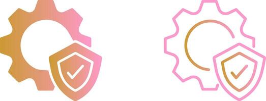Protected System Vector Icon
