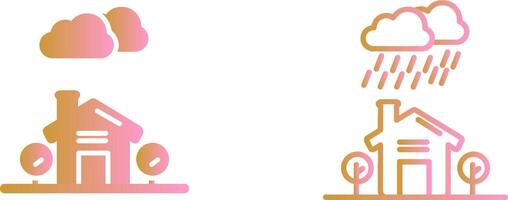 Rain Vector Icon