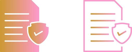 File Protection Vector Icon