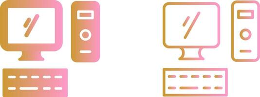 Computer Vector Icon