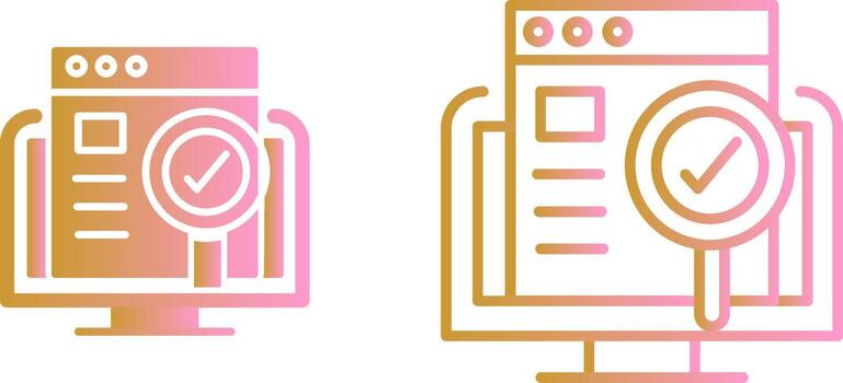 icono de vector de usabilidad