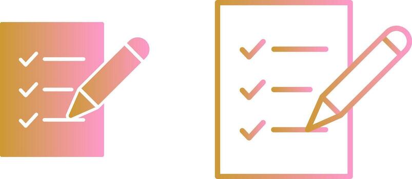 Write Vector Icon