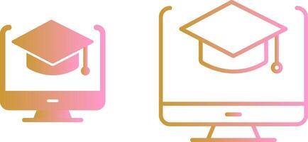 Online Learning Vector Icon