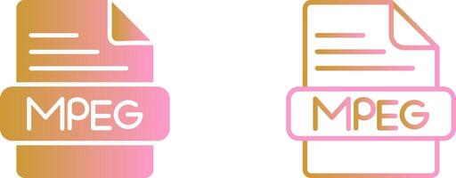MPEG Vector Icon