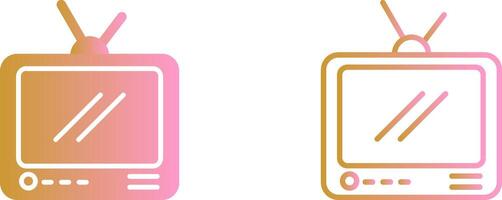 Television Broadcast Vector Icon