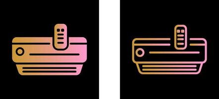 Mobile Air Conditioner Vector Icon