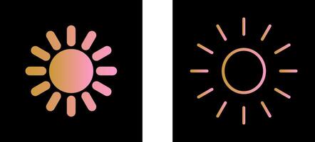 Sun Vector Icon