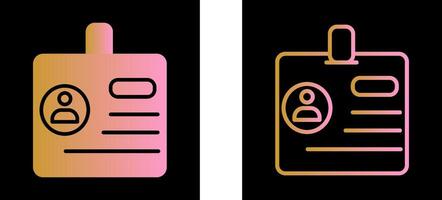 Identification Vector Icon