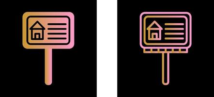 Billboard Vector Icon