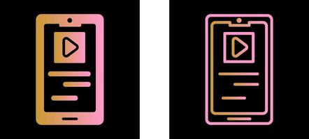 Mobile Applications Vector Icon