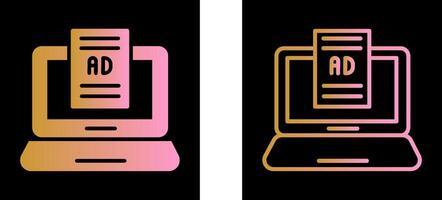Internet Ads Vector Icon