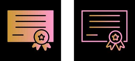 Diploma Vector Icon