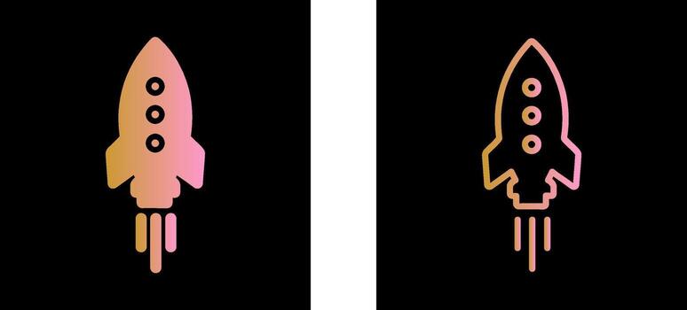 icono de vector de cohete