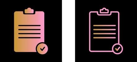 Registered Document Vector Icon