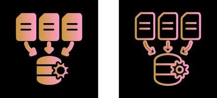 Data Processing Vector Icon