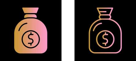 Sack Of Money Vector Icon